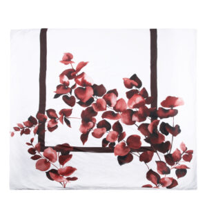 Eucalyptus Duvet Cover, Red