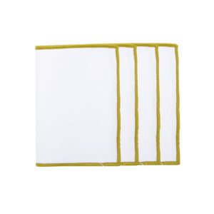 Essential Cocktail Napkin (Set of 4), Yellow