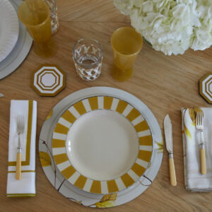 Essential Dessert Plate (Set of 4), Yellow