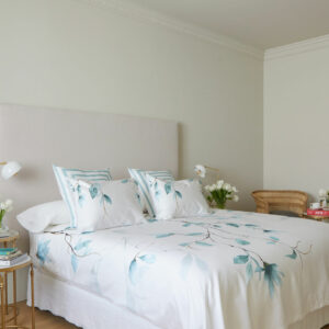 Japan Duvet Cover, Aqua