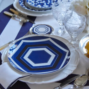 Japan Dinner Plate (Set of 4), Navy