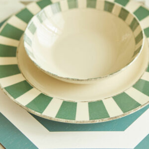 Essentials Dessert Plate (Set of 4), Green