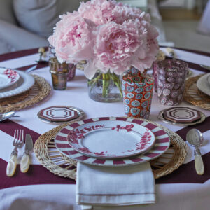 Essential Square Tablecloth, Red