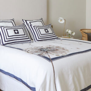 Essential Oxford Sham (Set of 2), Navy