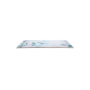 Japan Round Placemat, Aqua