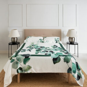 Eucalyptus Duvet Cover, Green