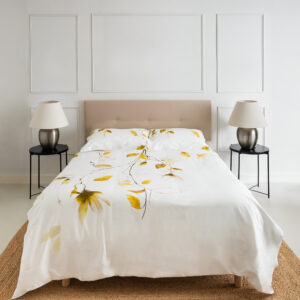 Japan Duvet Cover, Yellow
