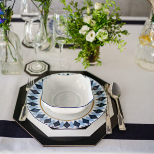 Armonia Dinner Plate Navy ( Set of 4)